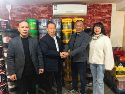 凝心聚力稳市场 坚定信心共发展｜缪国元董事长走访湖州总代理，赋能终端提质增效